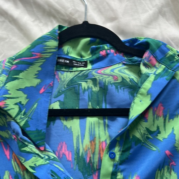 SHEIN Colorful Blouse - Picture 3 of 4